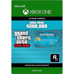 Rockstar Games Xbox 200,000 Grand Theft Auto V - Tiger Shark Cash Card