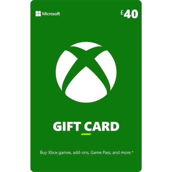 Xbox £40 Xbox Gift Card - Digital Code