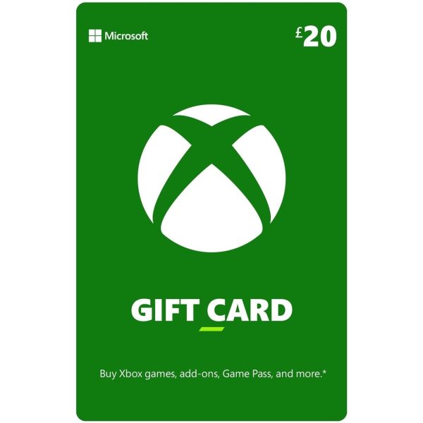 Xbox £20 Xbox Gift Card - Digital Code