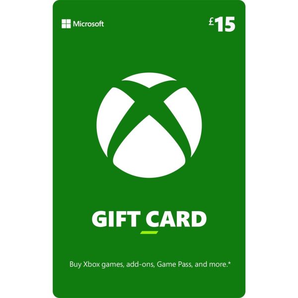 Xbox £15 Xbox Gift Card - Digital Code